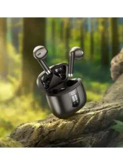 HOCO TWS EW36 Zarte kabellose / Bluetooth-Stereokopfhörer schwarz in Schwarz