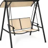 Hollywoodschaukel 2-Sitzer in Beige