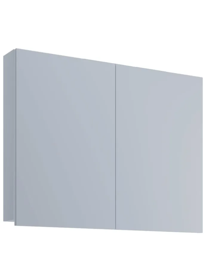 Holz Badmöbel Spiegelschrank Spiegel Badinos 60 cm in Weiß