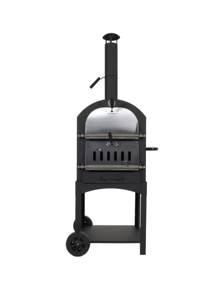 Holzkohlegrill N15 Grillrost Holzkohlerost Pizzastein