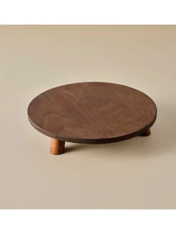 Holz-Kuchenplatte - Ø 29 cm