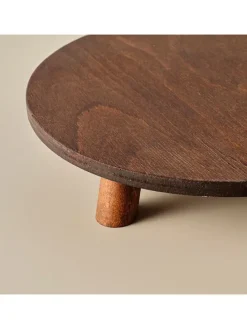 Holz-Kuchenplatte - Ø 29 cm