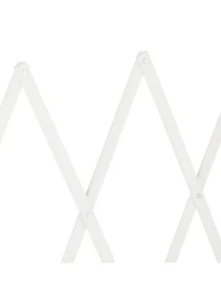 Hundeabsperrgitter in Weiß - (B)130 x (H)87,5 cm