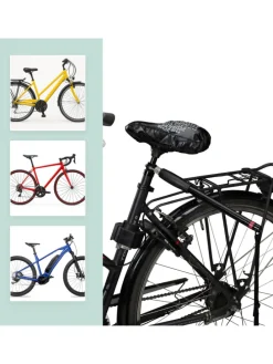 Hunde-Fahrradleine in Schwarz