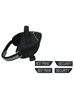 Hundegschirr in Schwarz