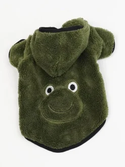 Hundehoodie in Khaki