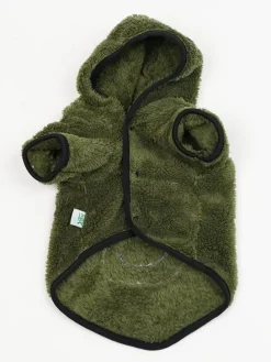 Hundehoodie in Khaki