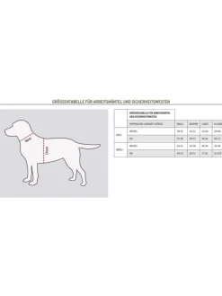 Hundejacke "Dog Chore P000340" in Schwarz