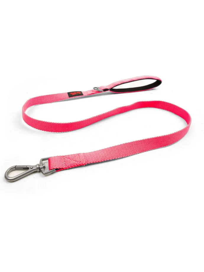 Hundeleine ''Match Middle'' in Pink - (L)130 cm