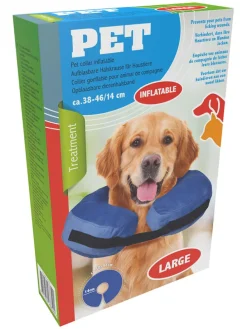 Hunde-Nackenkissen in Blau - Größe L