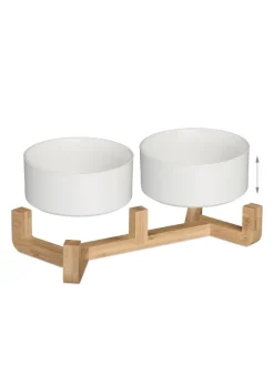 Hundenapfbar in Weiß - 850 ml