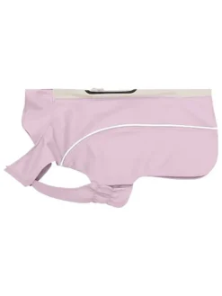 Hunderegenmantel in Rosa