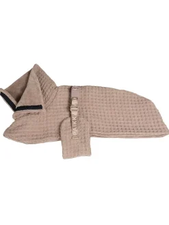 Hunde-Trockenmantel in Beige