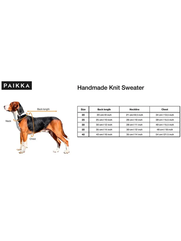 Hunde-Wollpullover in Pink