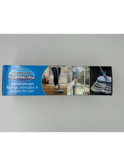 Hurricane Akku Wischer Floating Mop in Blau