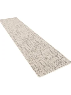 In & Outdoor Läufer Flachgewebe Oslo Trend in Creme