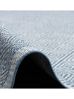 In & Outdoor Teppich Hampton Meliert in Groen