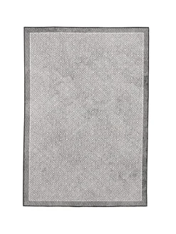 In & Outdoor Teppich Hampton Meliert in Zwart