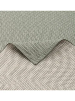 In & Outdoor Teppich Flachgewebe Marbella Uni in Groen