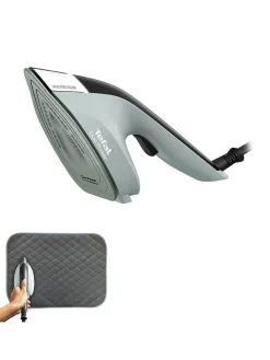 2-in-1 Dampfbügeleisen JF4031E0 "Duo Power" in Mint/ Grau