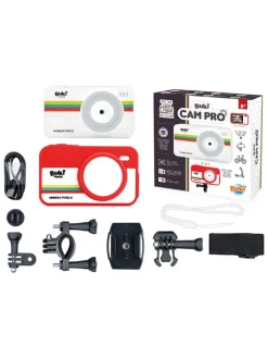 2-in-1 Kinder-Kamera in Weiß - ab 8 Jahren