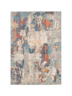 In- und Outdoor Designer Teppich Lagos Vintage in Grijs