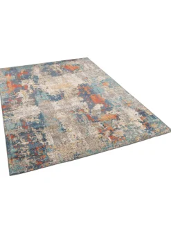 In- und Outdoor Designer Teppich Lagos Vintage in Grijs