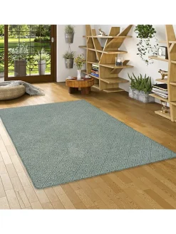 In- und Outdoor Teppich Beidseitig Newport Modern in Grün