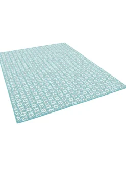 In- und Outdoor Teppich Beidseitig Cape Cod in Türkis