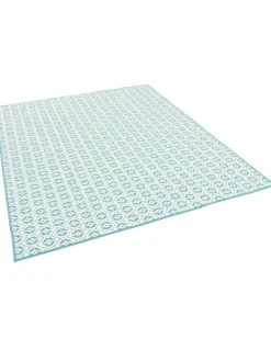 In- und Outdoor Teppich Beidseitig Cape Cod in Türkis