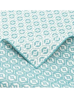 In- und Outdoor Teppich Beidseitig Cape Cod in Türkis