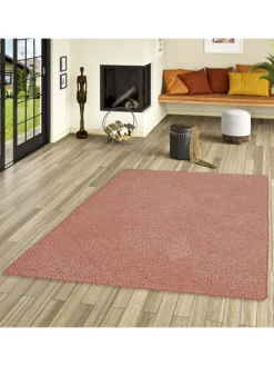 In- und Outdoor Teppich Beidseitig Newport Modern in Terrakotta