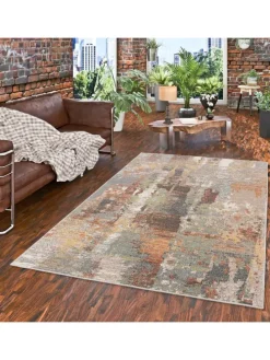 In- und Outdoor Teppich Lagos Verlauf in Natur