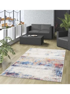 In- und Outdoor Teppich Malibu in Creme