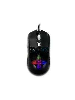 INCA Gaming Maus IMG-355GX 3D RGB Licht 7200 DPI, RGB, 6 Tasten in Schwarz