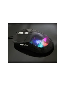 INCA Gaming Maus IMG-355GX 3D RGB Licht 7200 DPI, RGB, 6 Tasten in Schwarz