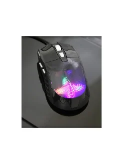 INCA Gaming Maus IMG-355GX 3D RGB Licht 7200 DPI, RGB, 6 Tasten in Schwarz