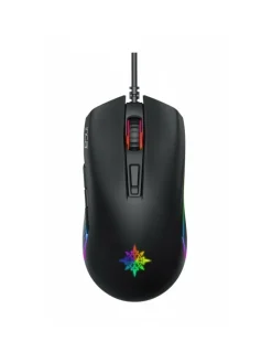 Inca IMG-GT14 Optisch Gaming Maus Mouse 3600 DPI RGB-Logo in Schwarz