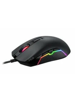 Inca IMG-GT14 Optisch Gaming Maus Mouse 3600 DPI RGB-Logo in Schwarz