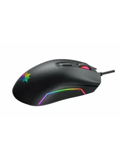 Inca IMG-GT14 Optisch Gaming Maus Mouse 3600 DPI RGB-Logo in Schwarz