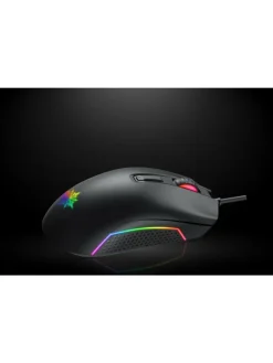 Inca IMG-GT14 Optisch Gaming Maus Mouse 3600 DPI RGB-Logo in Schwarz