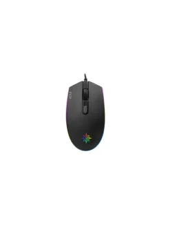 Inca IMG-GT13 PRO Optisch Gaming Maus Mouse 1200 DPI RGB-Logo-Effekt in Schwarz