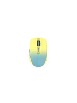 Inca Maus 1600 DPI Wireless Bluetooth 6D Taste 500mAh Akku in Gelb