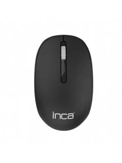 Inca Maus RF Wireless Ergonomisch 1200 DPI 2,4 GHz kabellose in Schwarz