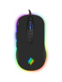 Inca PHALDOR RGB Makro Tastem Professional Gaming Maus schwarz in schwarz