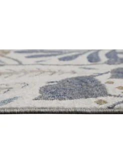 Indoor-/ Outdoor-Läufer in Beige/ Blau