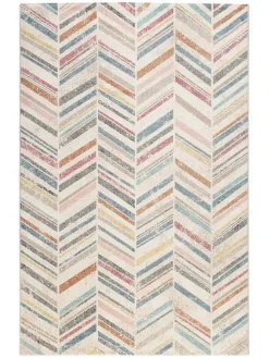 Indoor-/ Outdoor-Teppich "Cabana" in Creme/ Bunt