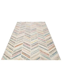 Indoor-/ Outdoor-Teppich "Cabana" in Creme/ Bunt