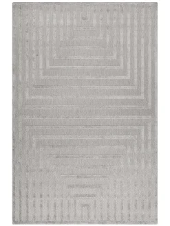 Indoor-/ Outdoor-Teppich in Hellgrau