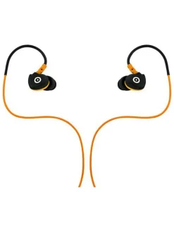 In-Ear-Kopfhörer in Orange/ Schwarz